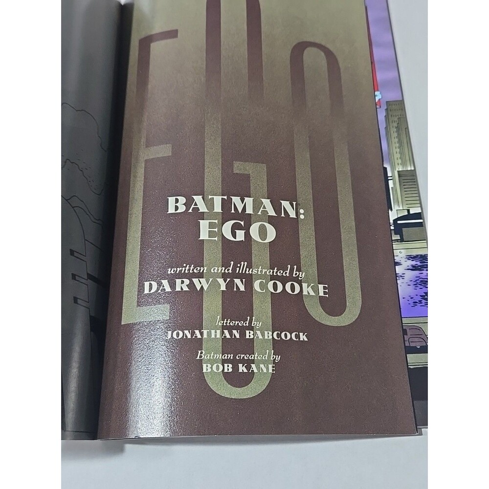 DC Graphic Novel Batman - Ego VG+ - Picture 8 of 8